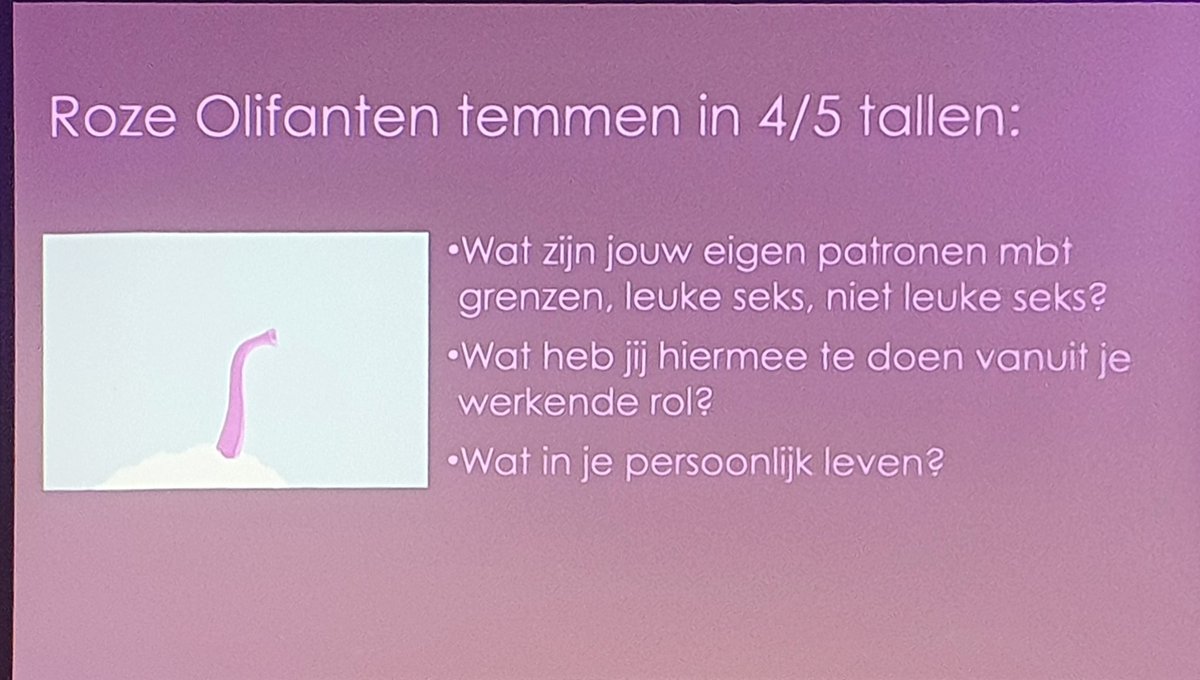 Hè, dat was een lekker dagje je brein stretchen, uit zoomen en antropologisch en psychologisch kijken naar #rozeolifanten met @daniellebraunOL en <a href="/EsthervanFenema/">Esther van Fenema</a>. Over #Corona #oorlog en #grensoverschrijdendgedrag