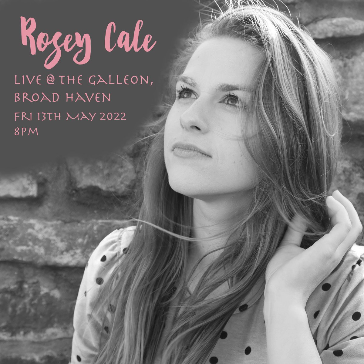 This Friday!! 8pm
The Galleon, Broad Haven 💜
Free entry x