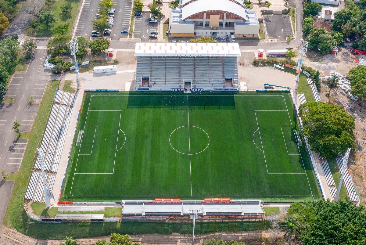 CibaoFC's tweet photo. 🏟Nuestra casa está lista y certificada por #FIFA para jugar el Flow @Concacaf Caribbean Club Championship 🙌🏻🔥 https://t.co/jh04VtTieJ