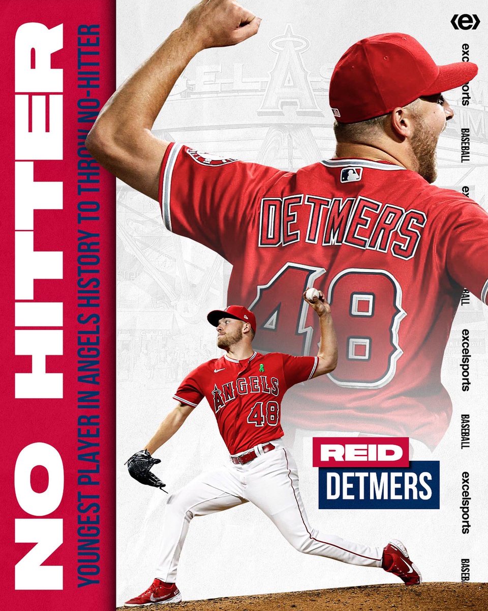 Extra extra, Reid all about it: <a href="/RDetmers/">Reid Detmers</a> threw a NO-HITTER! 🤯 #exceling