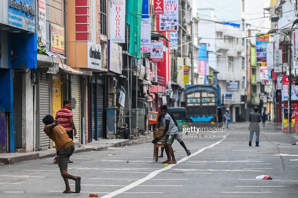 RexClementine's tweet photo. We are having nationwide curfew today. But that’s not going to stop them from playing their favourite sport. https://t.co/OjBSPczjUn