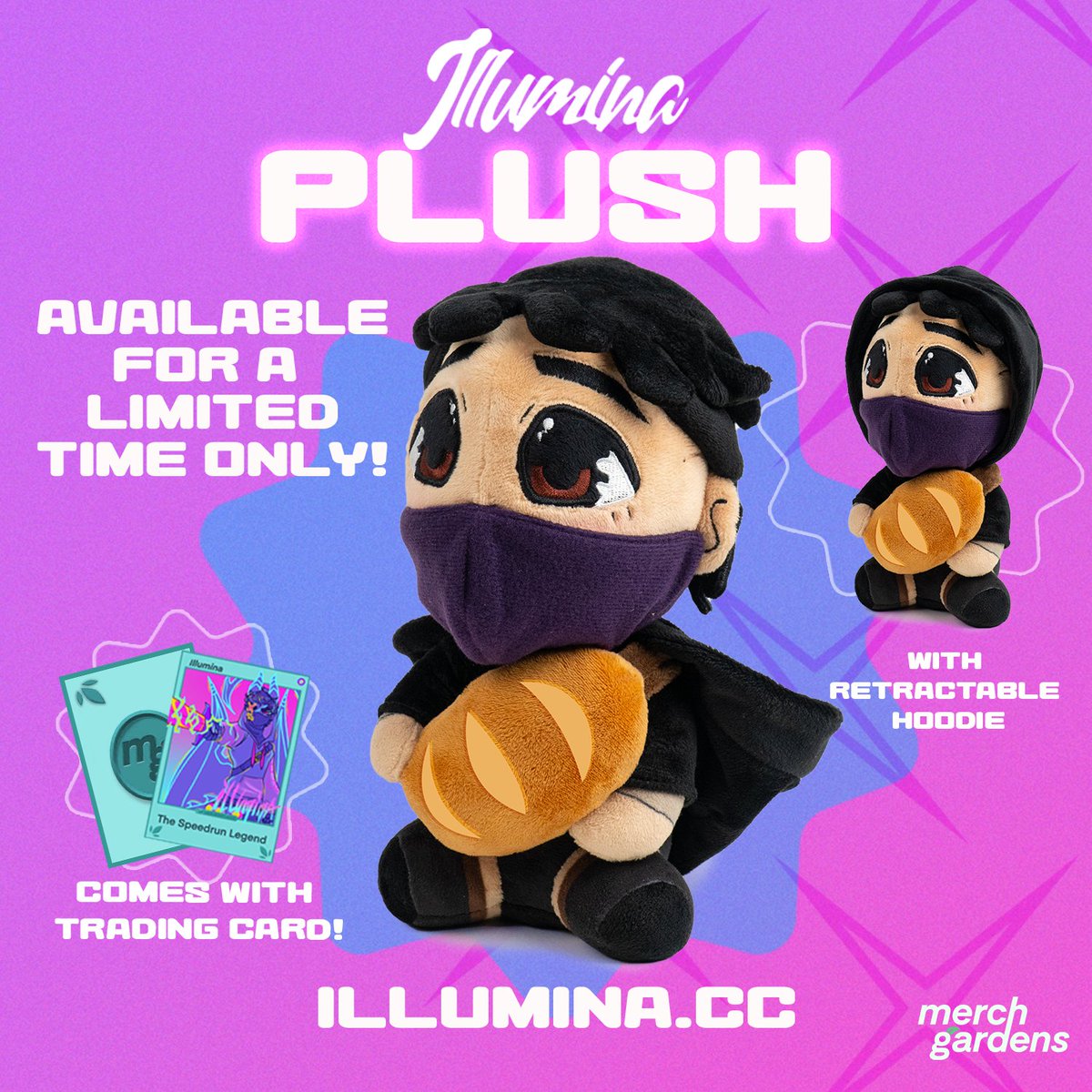 Plush available for a LIMITED TIME!! @illuminaHD
‼️illumina.cc‼️
‼️illumina.cc‼️
‼️illumina.cc‼️