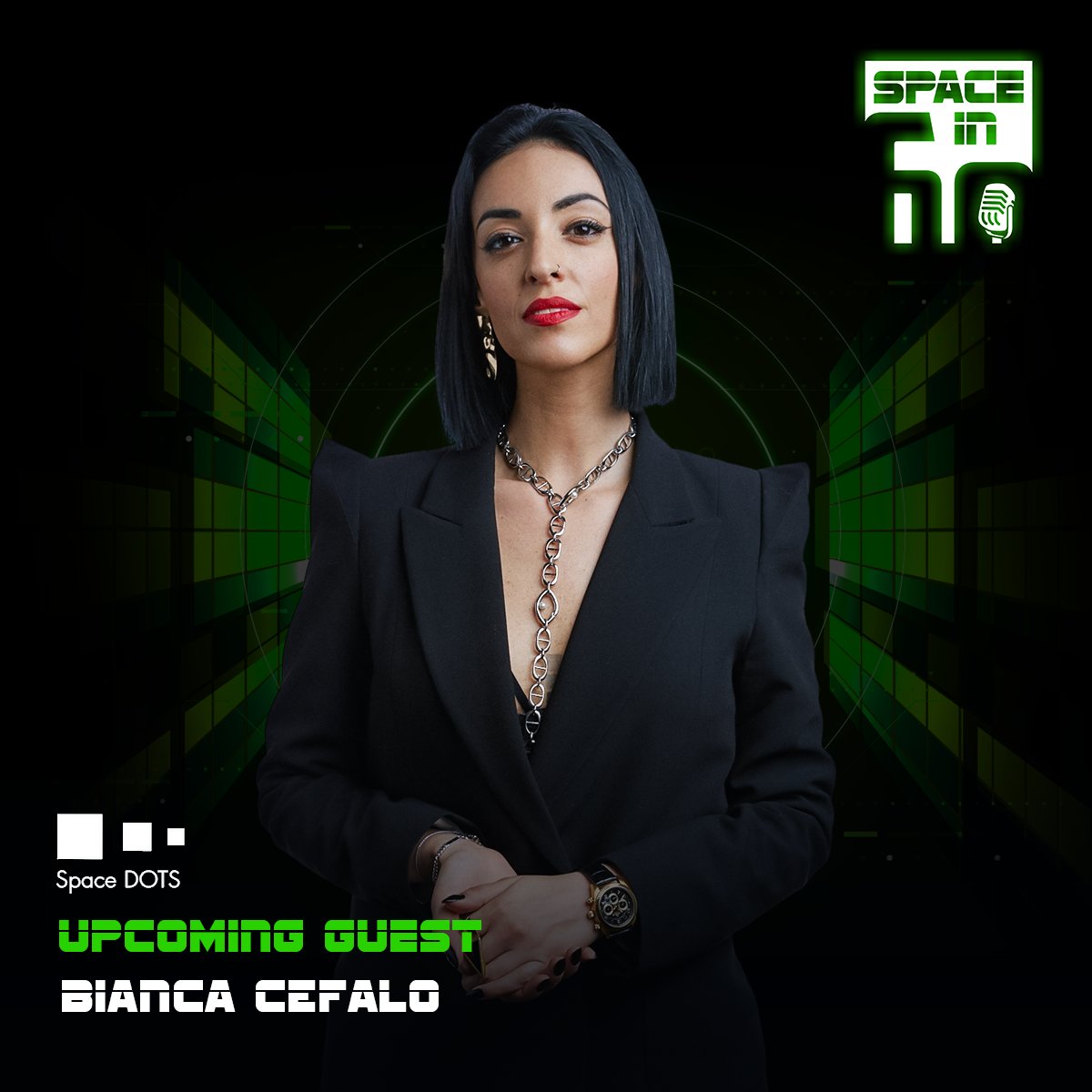 spacein60's tweet image. Watch out for the next episode with the amazing Bianca Cefalo, CEO &amp;amp; Co-Founder of Space DOTS Ltd!

@Cosmical_b #WhereNewSpaceSpeaks #spacepodcast