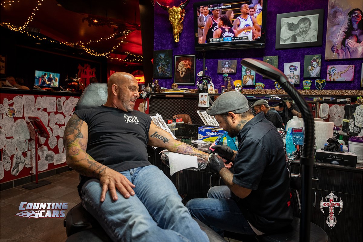CountsKustoms's tweet photo. Kevin Mack aka MackDaddy is a key member of Counts Kustoms! Nothing goes on without Kevin knowing about it! He keeps us all in line and makes sure we are keeping on budget with all of our builds! #history #lasvegas #countskustoms #countingcars #kevinmack https://t.co/R07gYp68I6