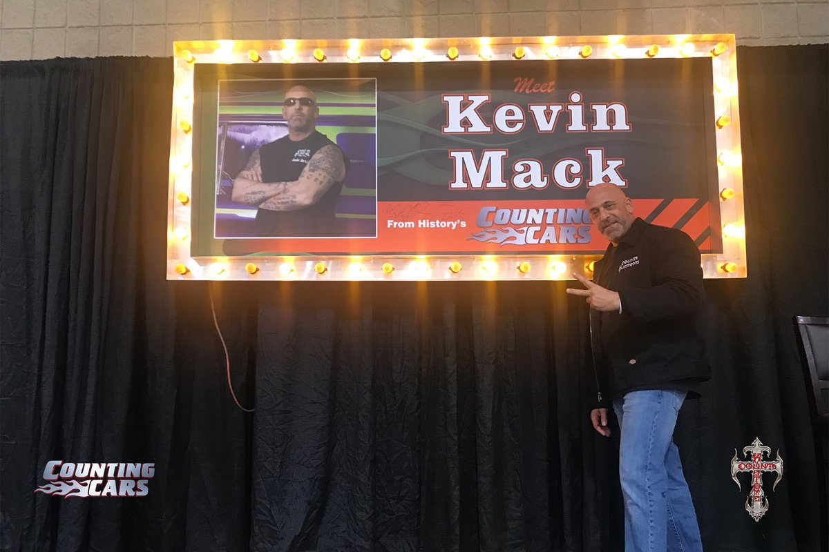 CountsKustoms's tweet photo. Kevin Mack aka MackDaddy is a key member of Counts Kustoms! Nothing goes on without Kevin knowing about it! He keeps us all in line and makes sure we are keeping on budget with all of our builds! #history #lasvegas #countskustoms #countingcars #kevinmack https://t.co/R07gYp68I6