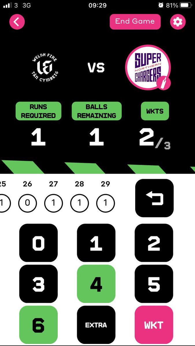 MrPJWilliamsPE1's tweet photo. If you are teaching cricket 🏏 or about to, I can highly recommend this app. Based on @thehundred #cricket Set time available, number of players per team and off you go. I’ve used it with 2 classes and they loved it, so did I @WannaTeachPE @CHcricketwales @sportpembs https://t.co/HHIkQlCGyO