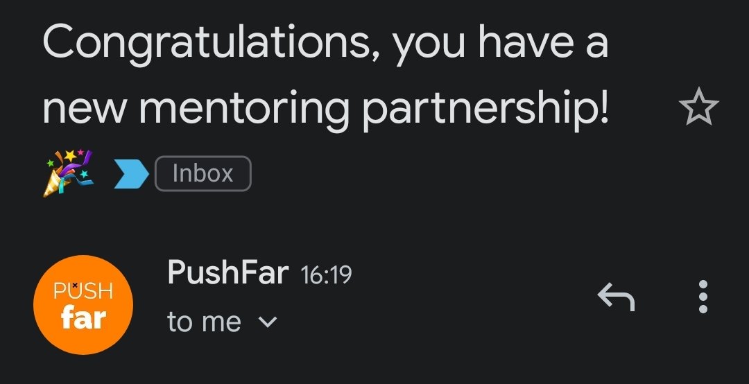 Probably the most exciting email I've received in a long time! 😁