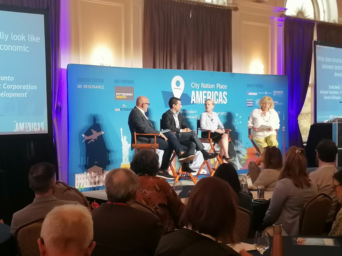 citynationplace's tweet photo. Great to hear from @yyz_scottbin @SeeTorontoNow as he explains how the Mayor challenged the city to create a joint narrative, that didn't just say What Toronto was, but WHY.

Ask the locals who they are to begin your narrative. 

#CNPAmericas22 https://t.co/cp0x9TIiSh