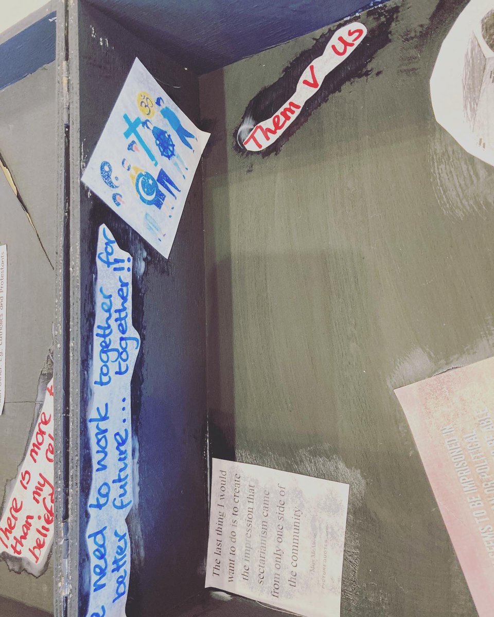 YouthWorkatCT's tweet photo. 🏘️Community of Homes- Wednesday 11th of May🏘️
Tonight we worked on our last piece for our exhibition. Each young person and a good relations theme and a box to decorate based on that theme.

 #churchestrust #derry #londonderry #art #diversity #goodrelations https://t.co/u425zoNlqH