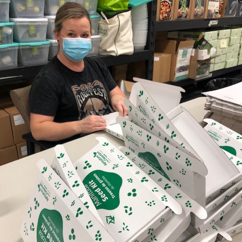 aitcmb's tweet photo. Thank you to our #CALM22 #ReachTheTeach Sponsor @CanolaGrowers for making the distribution of our #MBSeedKit to 330 registered K-6 #mbteachers possible! ๐
Here are a few behind-the-scenes photos of all the hard work that went into preparing this #ageducation resource! https://t.co/MQxtlknexP