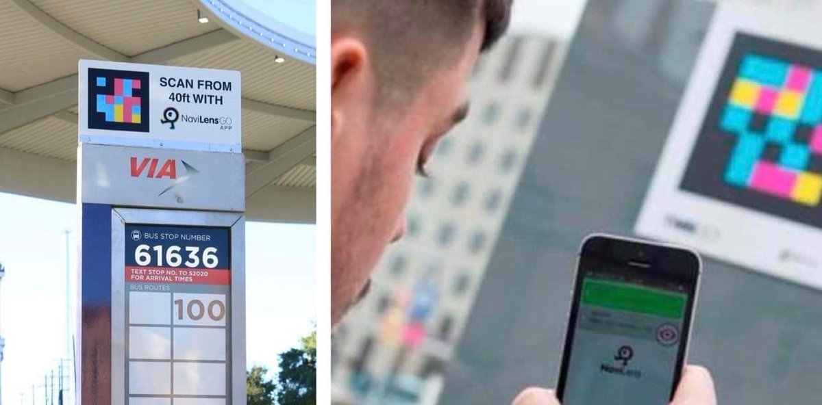 VIA_Transit's tweet photo. We’re looking for volunteers! If you or someone you know would like to test a new wayfinding technology for blind and low-vision bus patrons, here’s how: Join us for a free 2-day event from 9 AM - 12 PM, May 14 - 15 at @ThePublicSA (800 W. Ashby Pl). https://t.co/aI40jtW4kg https://t.co/UWpGU30b6q