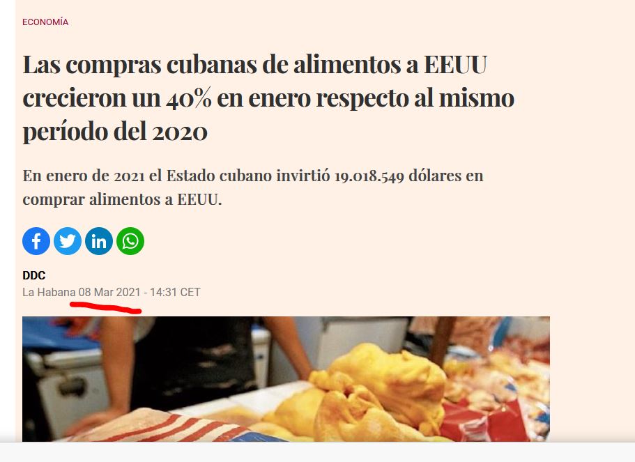 unchinodechina's tweet photo. @XHespanol ❌En 1962, inició un #embargo total al comercio con Cuba
La realidad del #embargototal https://t.co/l5APVhyYXT
