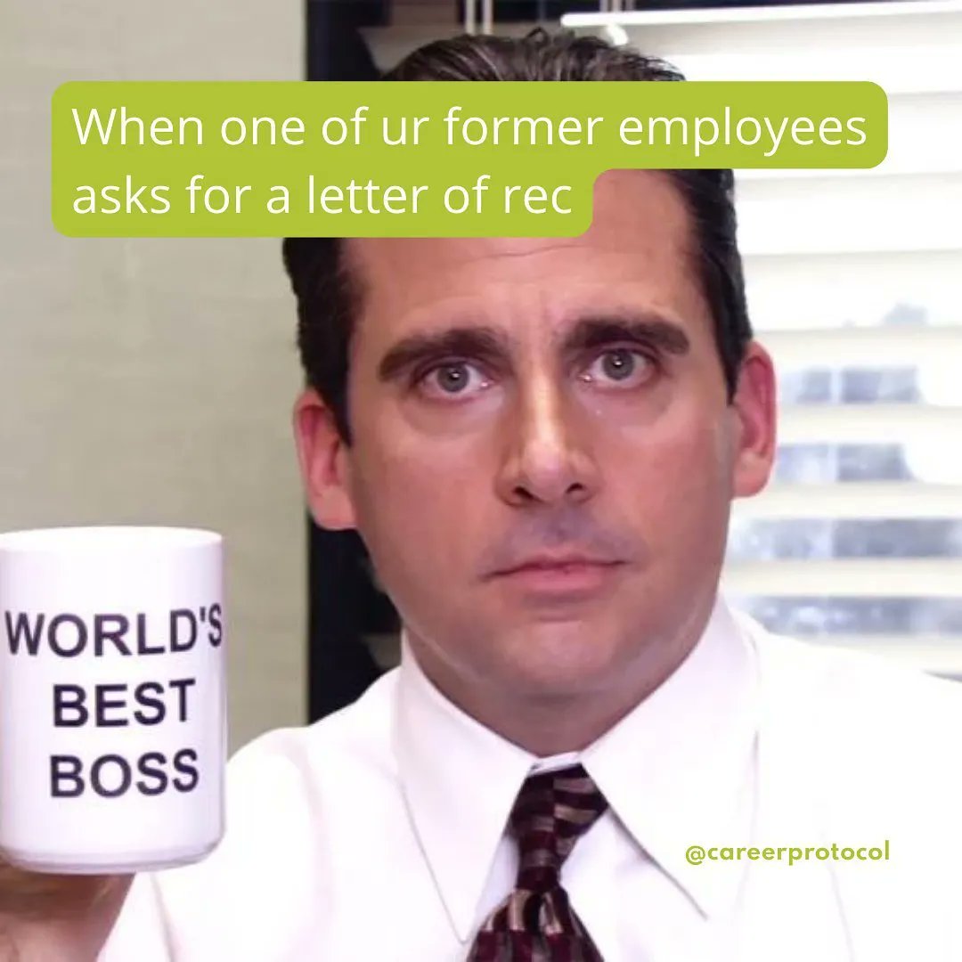 careerprotocol's tweet photo. Don't pretend like you didn't think this when you got asked for a letter of recommendation....
😂😂😂

#MBA #MBAtips #MBAapplication #MBAadvice https://t.co/ekS5oZDsxL