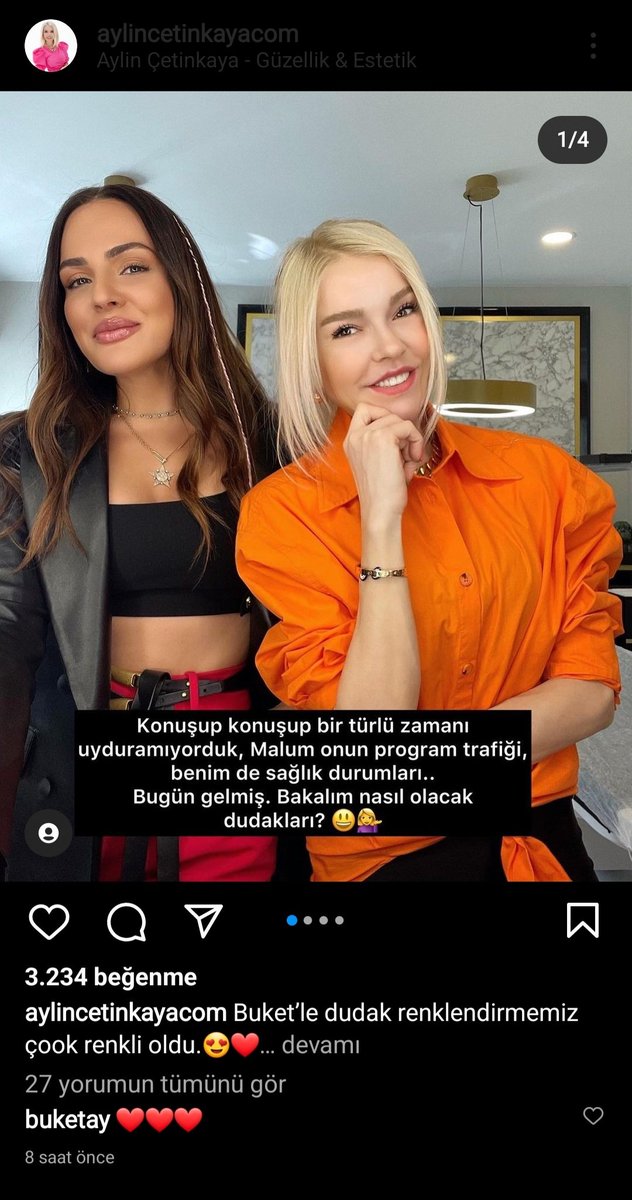Ümit Özdağ ile yapacağı program,  kovid olduğu gerekçesiyle iptal olan Buket Aydın'ın bugün estetikçisine gittiği ortaya çıktı.