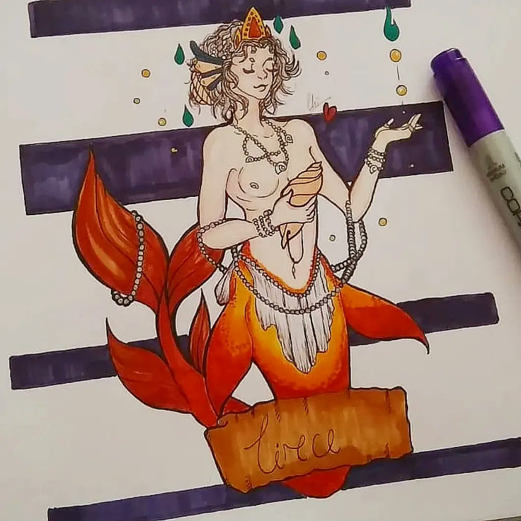 Chi_Wipi's tweet photo. #Mermay_Ukraine2022 #mermay2020 #mermay2022 #traditionalart #art https://t.co/4sYfcS9AUT