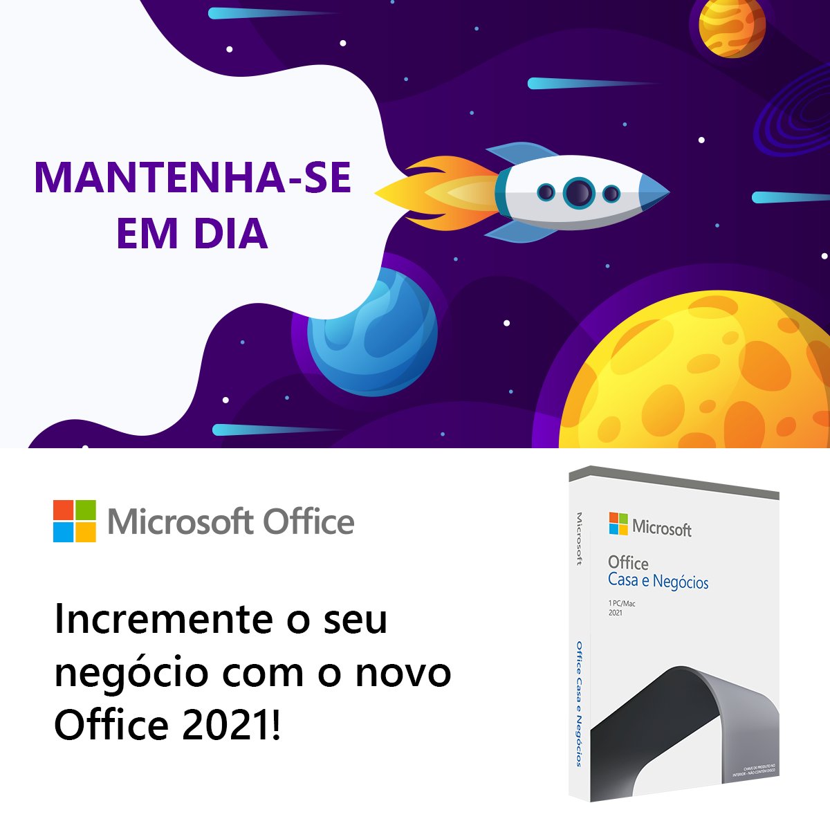 DataboxInformat's tweet photo. Mantenha-se em dia, o Office 2021 está aqui!
Um conjunto de novas funcionalidades que ajudarão os seus clientes a trabalhar de uma forma nova e mais eficaz! Junte-se ao futuro, venda o novo Office 2021!
Mais informações aqui > https://t.co/YHHfVGgGyT
#databoxinformaticasa #office https://t.co/KzadPPgfu0