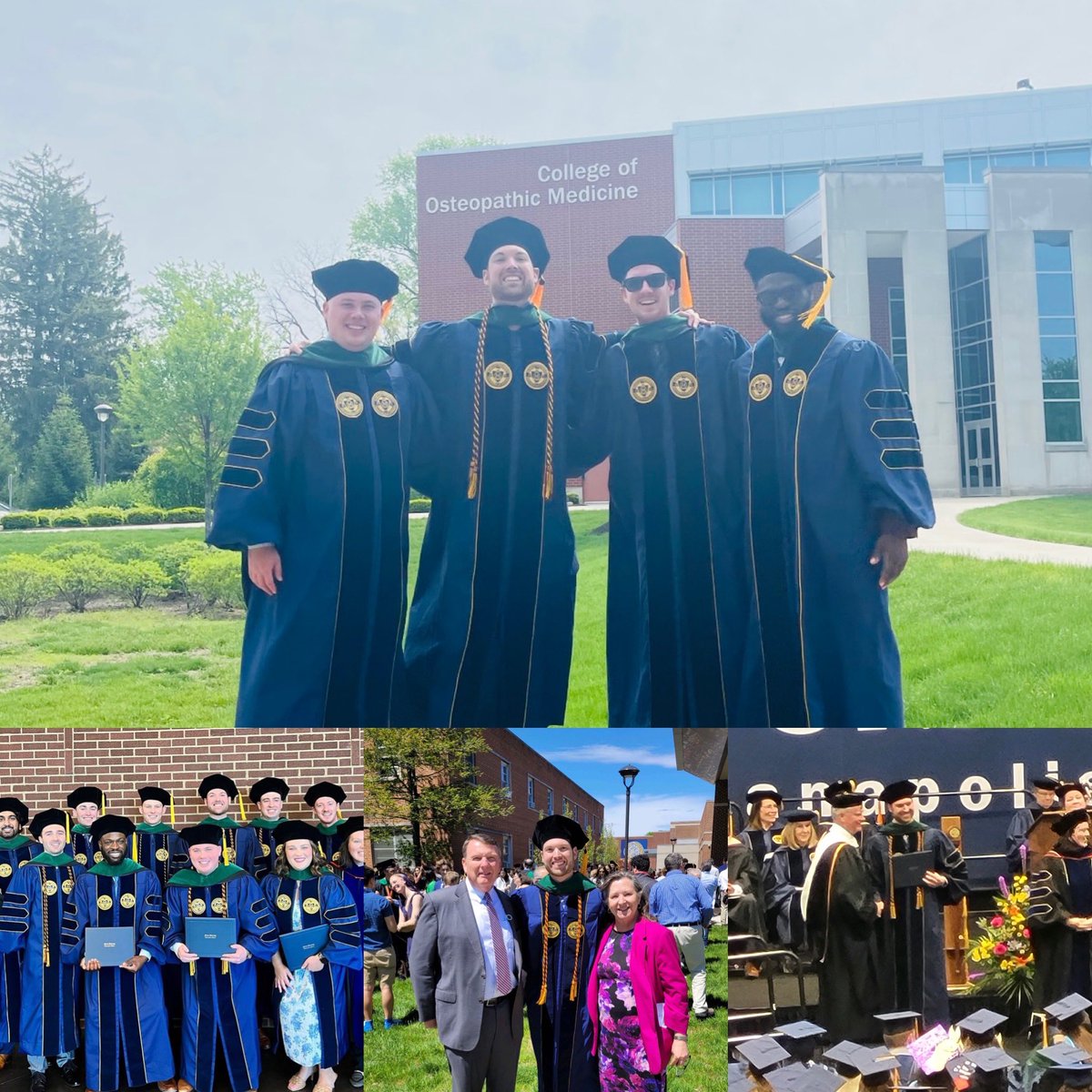 Achieved a lifelong goal with lifelong friends #DoctorWacker #Physiatry