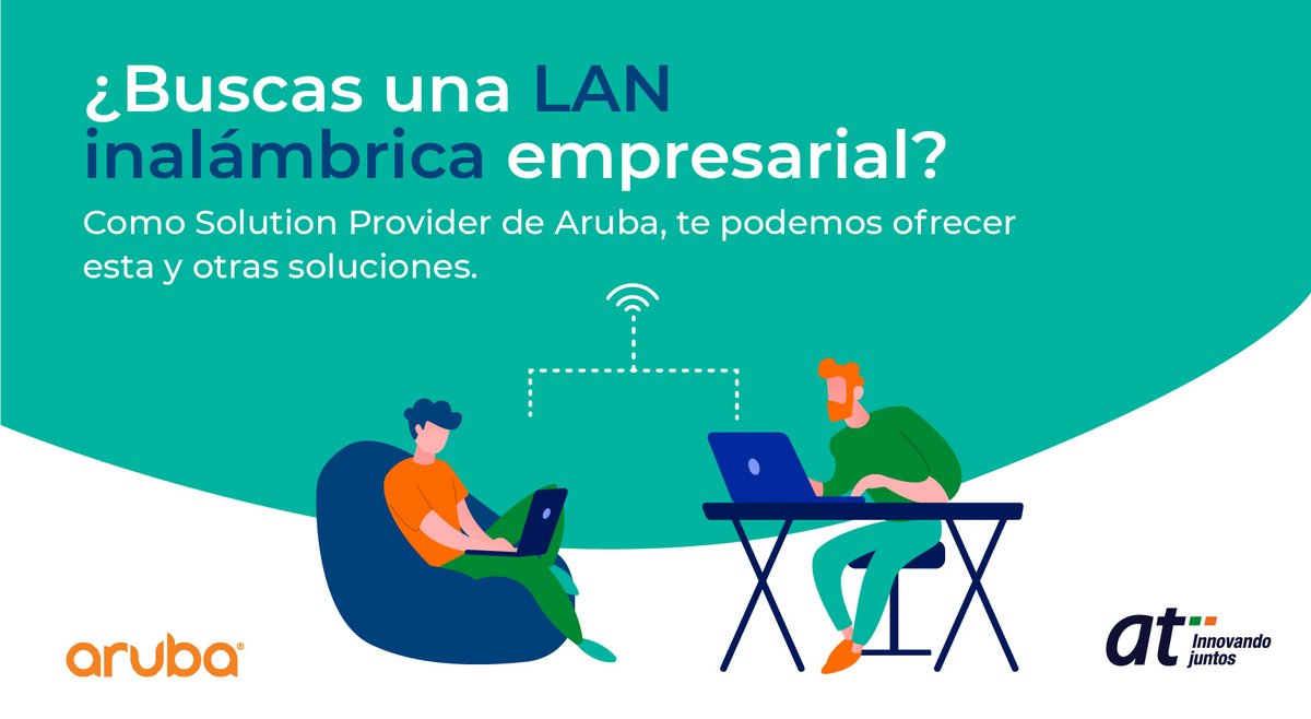 AT_Uruguay's tweet photo. ¿Buscas una LAN inalámbrica empresarial🌐? Como Solution Provider de Aruba, te podemos ofrecer esta y otras soluciones de networking para que aproveches exitosamente tus datos.

Asegurate una conectividad WLAN sin inconvenientes y de alto rendimiento https://t.co/aBTPKb8O6H