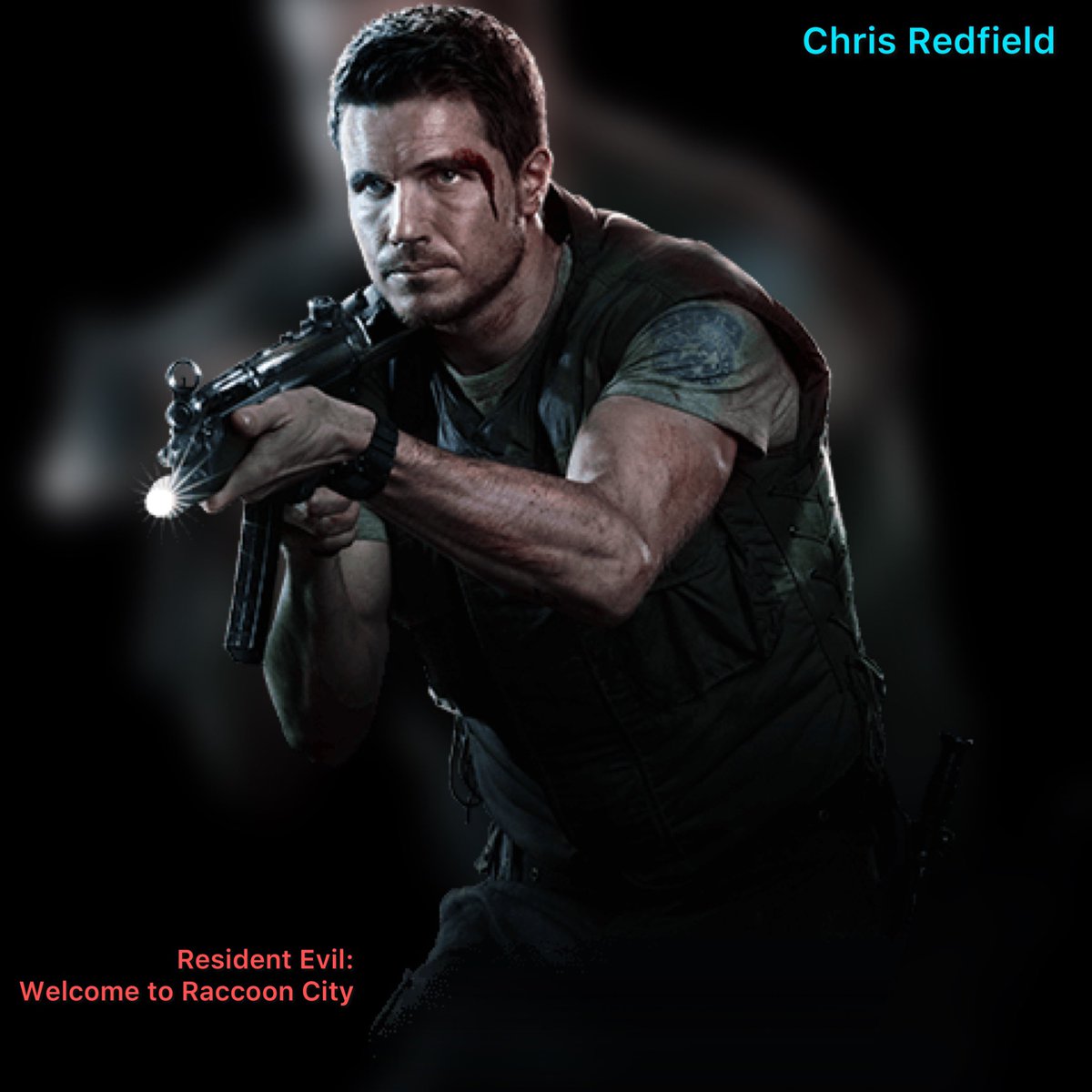 Knight Dark バイオ好き バイオハザード ウェルカム トゥ ラクーンシティ ヨハネス ロバーツ監督 脚本 演 ロビー アメル Robbieamell クリスも単独映画も観たい クリス レッドフィールド Chrisredfield 原題