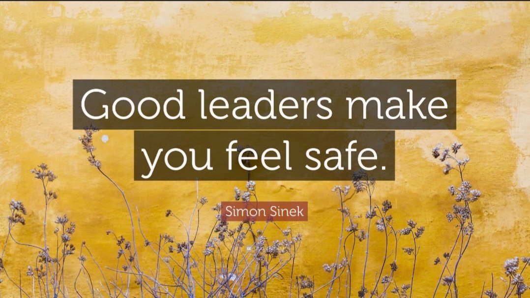 'We feel safe with you' - this is the phrase my team used this morning, and I couldn't be more thrilled 🤩 its vital to listen, be there, be interested, challenge, and listen some more. Highlight of my day ☺️