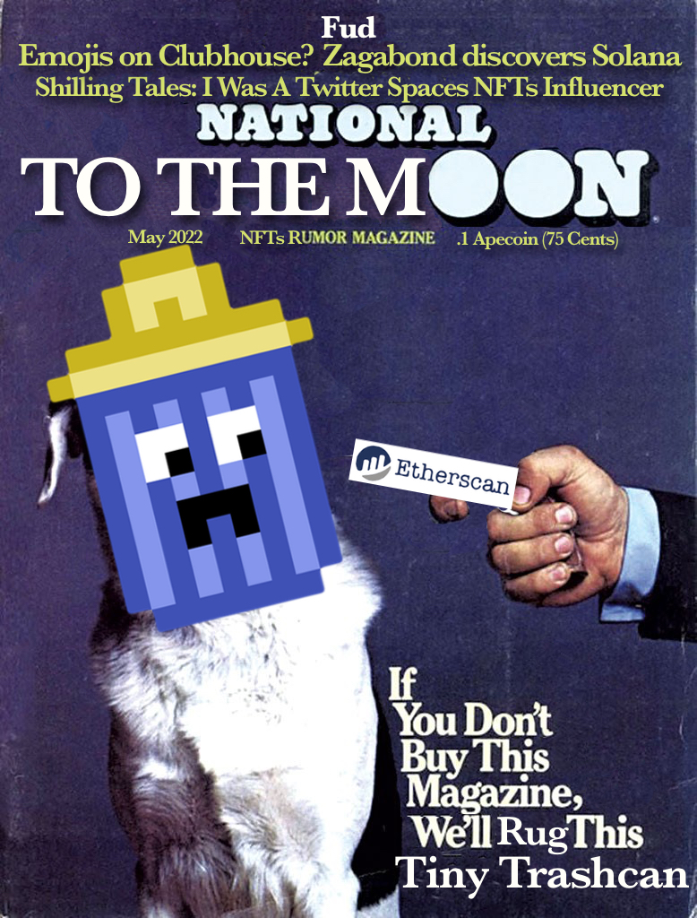 MikeMongo's tweet photo. May 2022 issue National ToTheMoon Magazine isπ₯ https://t.co/L5e7Y5TCSc