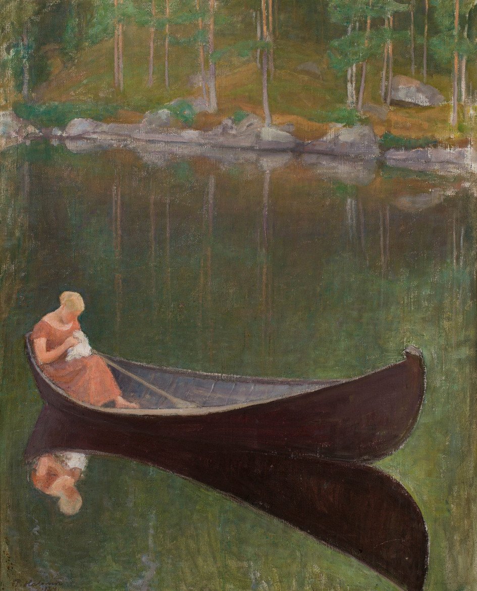 McapHunter32's tweet photo. #art #arts #artlovers #painting #donneinarte #music Pekka Halonen https://t.co/Uoa8OVCaQI