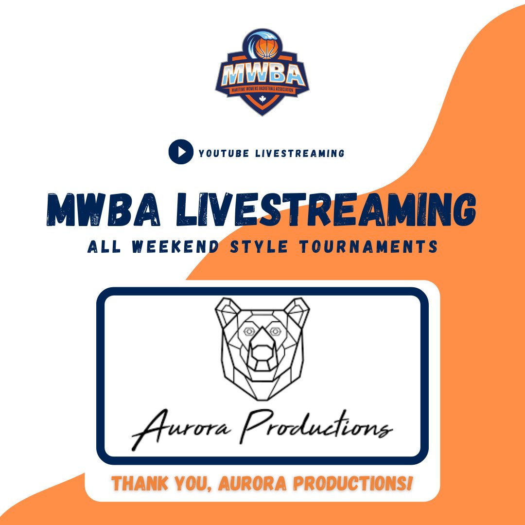 The moment you have all been waiting for… livestreaming details! ✨ Aurora Production will be livestreaming ALL six of our upcoming weekend games via our MWBA Youtube channel which you can access with this link for FREE! 🏀 youtube.com/channel/UCABtr…