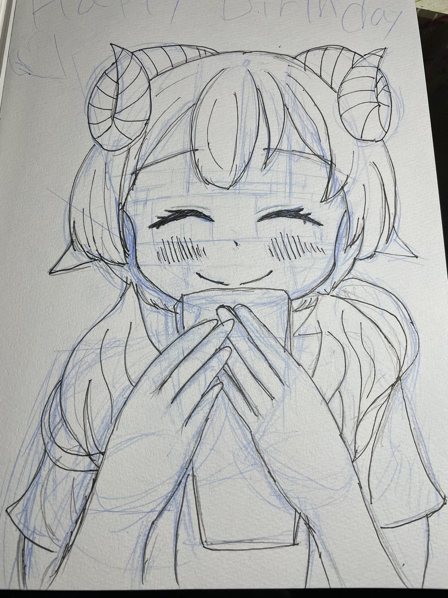 昔と今と。
1年前と比べて少しは上手くなったかな…?
誰かを笑顔にするイラストがかけてたらいいな😌 
