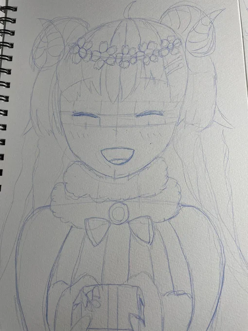 昔と今と。
1年前と比べて少しは上手くなったかな…?
誰かを笑顔にするイラストがかけてたらいいな😌 