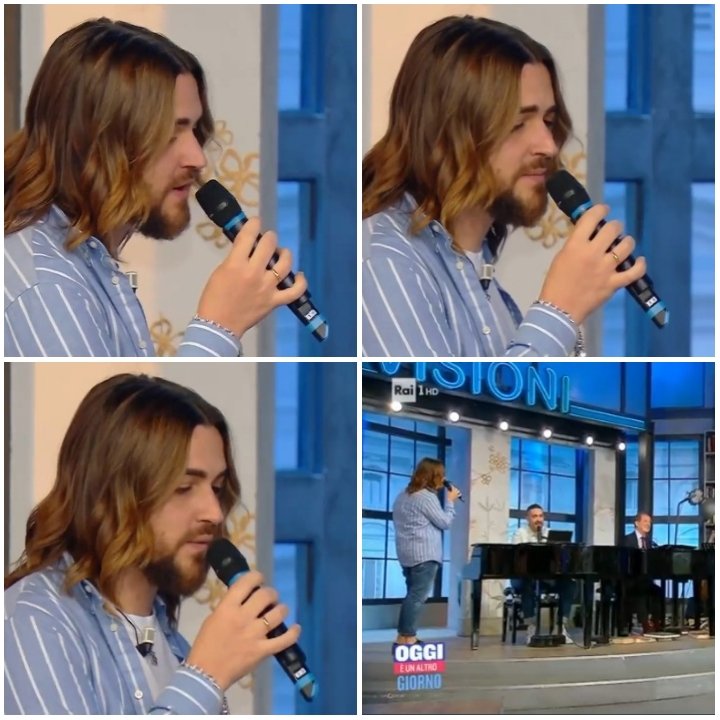 pirasemy's tweet photo. @altrogiornorai1 @antomezzancella @Valerio_Scanu @JessicaMorlacc1 @serenabortone E un piacere vederlo in TV e sentirlo cantare #farumore e stato bellissimo @Valerio_Scanu #OggiEUnaltroGiorno @RaiUno @altrogiornorai1 https://t.co/Y5mi3nejiZ