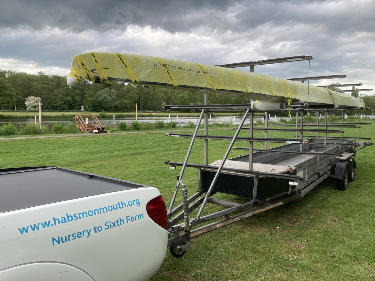 MS_Rowing's tweet photo. Peter Mullins all set for final leg of the journey to Wales #rowing #yellowboat #boysintheboat https://t.co/TFObo0Dw5W
