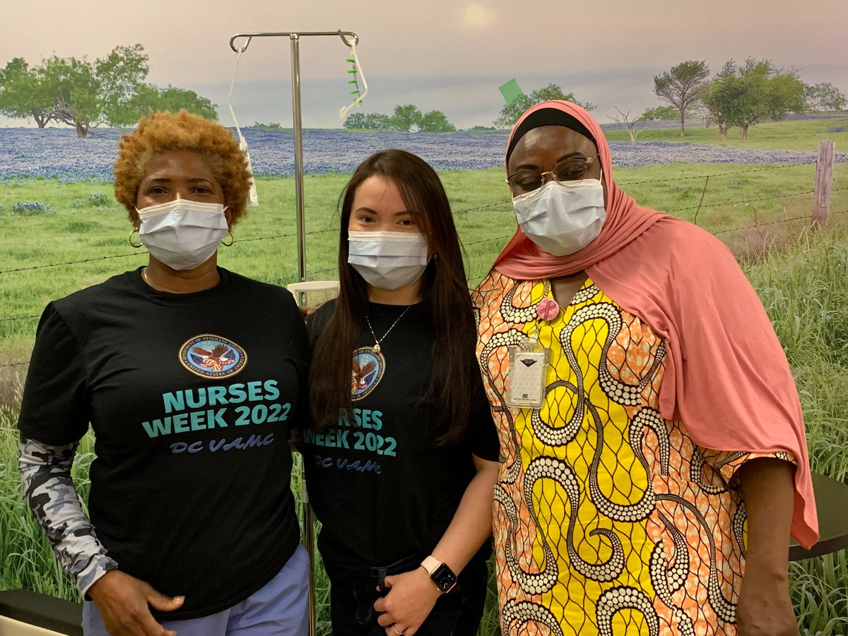 DCVAMC's tweet photo. It’s #NationalNursesWeek and we’re honoring the contributions of all VA Nurses. One week is not enough time to show our appreciation but we’re packing it full of ways to try! Check out these photos from Nurses Week 2022 and help us thank Team #DCVAMC Nurses! https://t.co/OOsvkzVNav