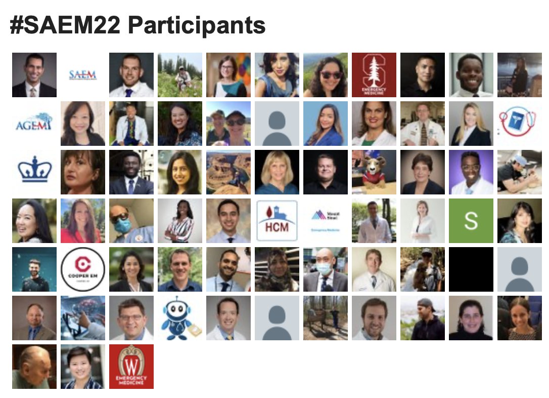 #SAEM22  Participants - Adding new faces!
