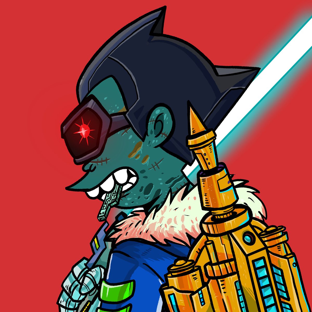 KillingDumpling's tweet photo. they are the best saber wielding in jukiverse. they are always fighting for the number one title. but there is something they don't know that they are brothers.
#Jukiverse 
Mantap#0054 https://t.co/8pu9Eoe4dR