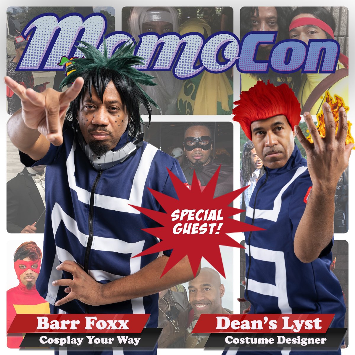 <a href="/BarrFoxx/">Barr Foxx</a> and #CostumeContest #Judge <a href="/deanslyst/">Walter Dean</a> are #SPECIALGUESTS at <a href="/MomoCon/">MomoCon</a> 
May 26 - 29

Info at:
www.momocon.con

Stop by our booths and #PANELS

#CosplayYourWay #cosplay #cosplayer #cosplaysexy #barrfoxx #deanslyst #momocon #myheroacademia #dekucosplay #redriotcosplay