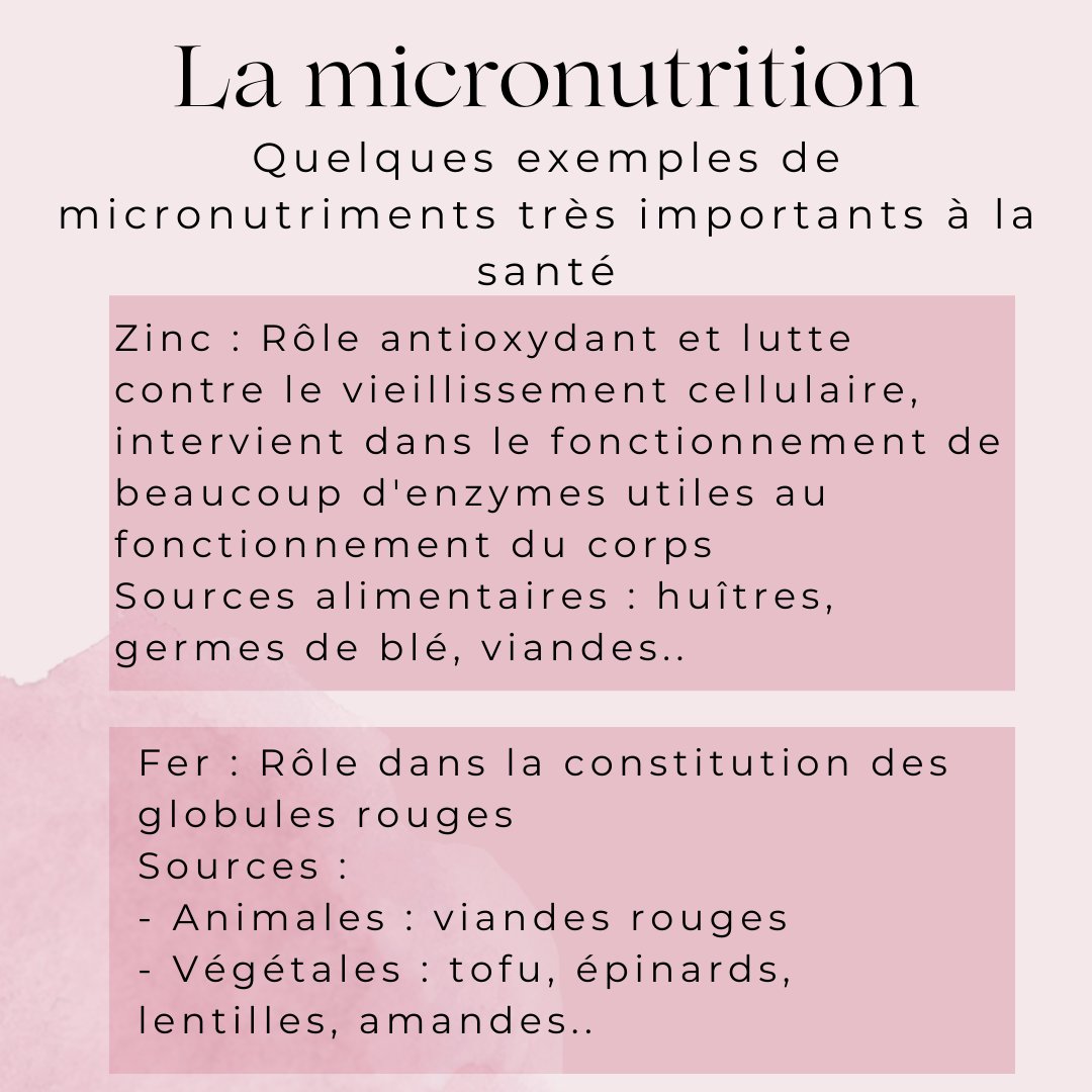 La #micronutrition permet d'évaluer les besoins variables en micronutriments (vitamines et minéraux) de chaque individu
Avoir une alimentation équilibrée et variée est donc importante afin d'apporter les micronutriments essentiels au corps #nutrition