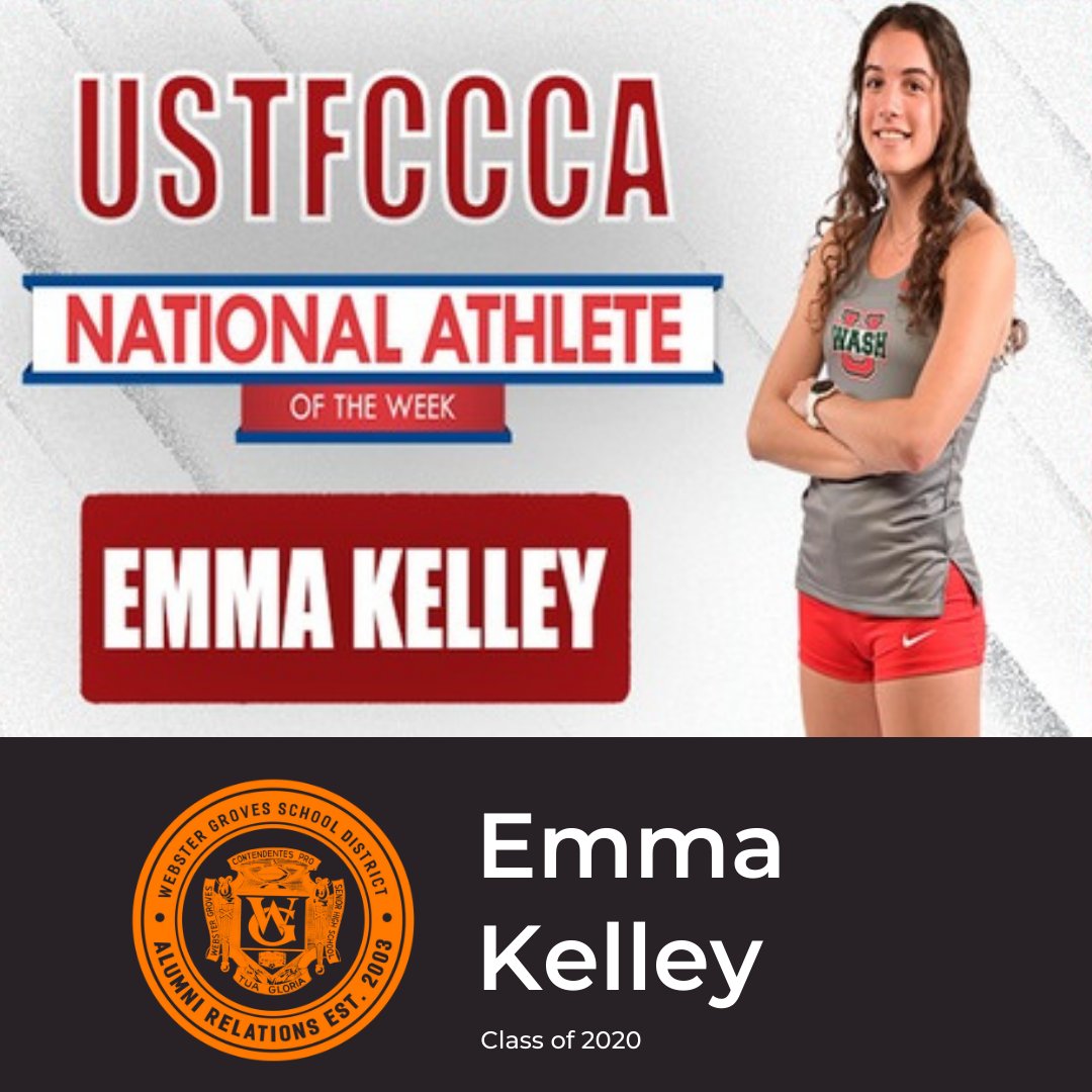 WGAlumni's tweet photo. #EmmaKelley #classof2020 #makeshistory
https://t.co/9KqQYnARRK https://t.co/siIvFJiQb9 @washu_xctf
#ClassNote #WGHS #WGAlumni #WGAlum @emmakkelley @statesmensports #WGSD #WG4LIFE #WGBuzz #StatesmenSpirit #WG #USTFCCCA https://t.co/N2rQUvY8X3