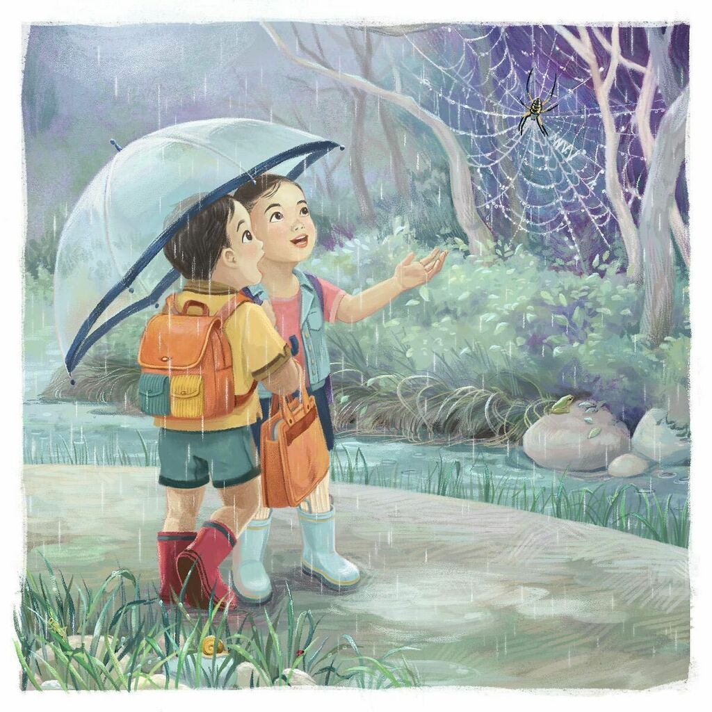 the_cat_agency's tweet photo. Continuing to roll out our Childhood Memories Promo by sharing this beautiful piece by @honeej from the Picture Book Edition!!
…
Some of Honee’s favorite childhood memories happened while she walked the path to her elementary school. She describes it… https://t.co/t45SbKC3qp https://t.co/94Eo46Twvo