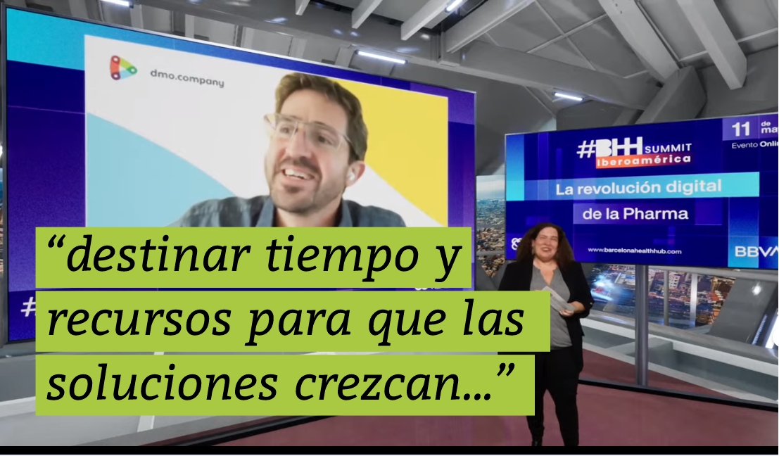 "destinar tiempo y recursos para que las soluciones crezcan..." <a href="/martinboschett/">Martin Boschetti</a>  #bhhsummit La revolución digital de la Pharma.