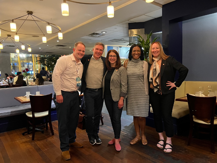 CitrusGlobal's tweet photo. What a great time at #ISMPPAnnual2022 this week! Not only were we able to learn from amazing guest speakers and meet with colleagues, but we also met with some of our team members in-person for the first time!
#CiTRUSGlobal #Team https://t.co/j01xiod6cv
