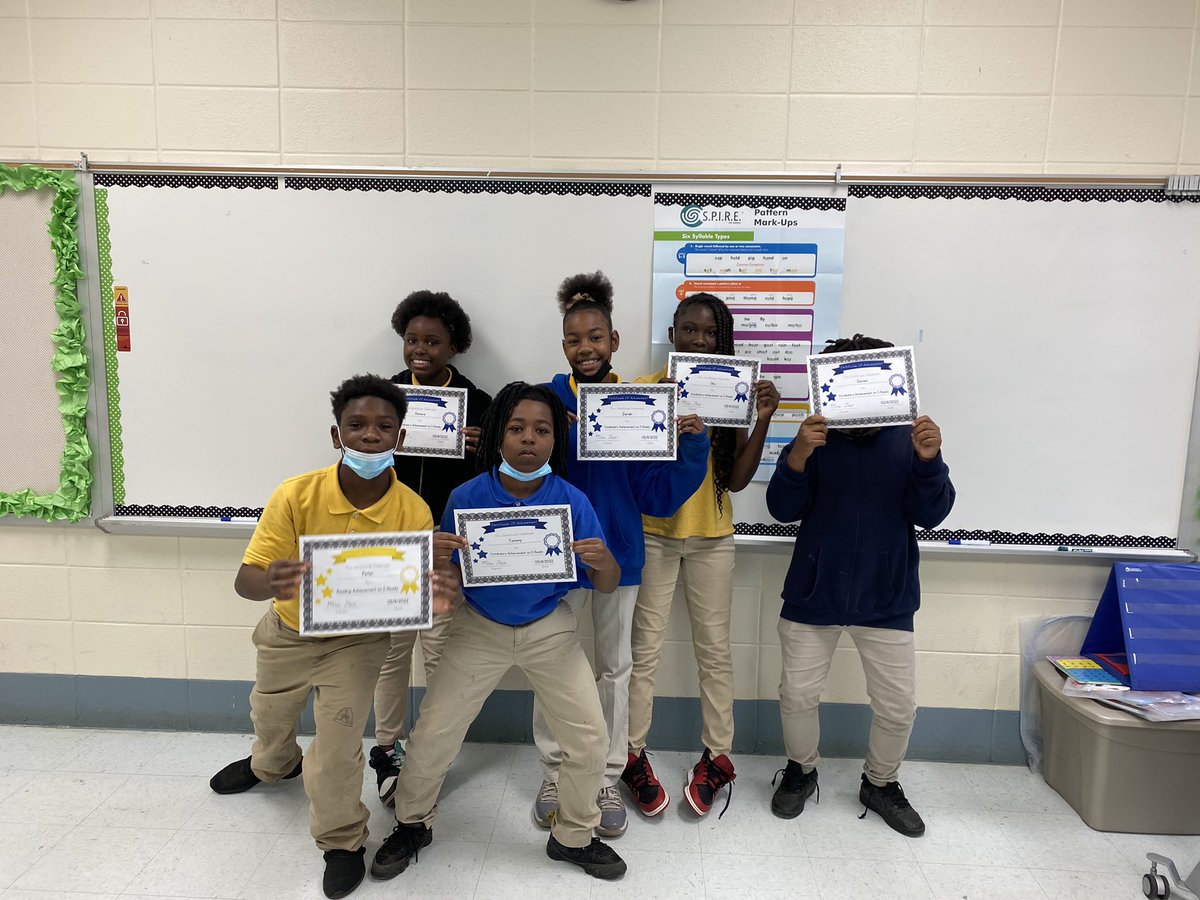 TewSpedLiteracy's tweet photo. I have had the pleasure of working with a group of 4th and 5th graders at Maryvale all year. 85% of the group made progress in the area of vocabulary per iReady. To say I am proud is an understatement. Great job Maryvale Stars. @MobilePublicSch @KevinBalius @MaryvaleStars https://t.co/eZP4nHzqFI