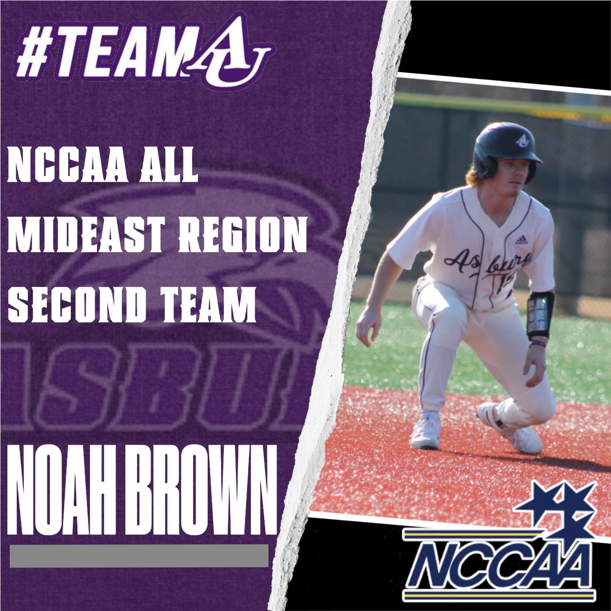 AsburyEagles's tweet photo. @AsburyBaseball produced 3️⃣ NCCAA Mideast Region 2nd Team members‼️ @TheNCCAA 

The gold name represents them as members of the Gold Glove Team 🔥

#PlayForHim 
#TeamAU https://t.co/oGMd7uSm6H
