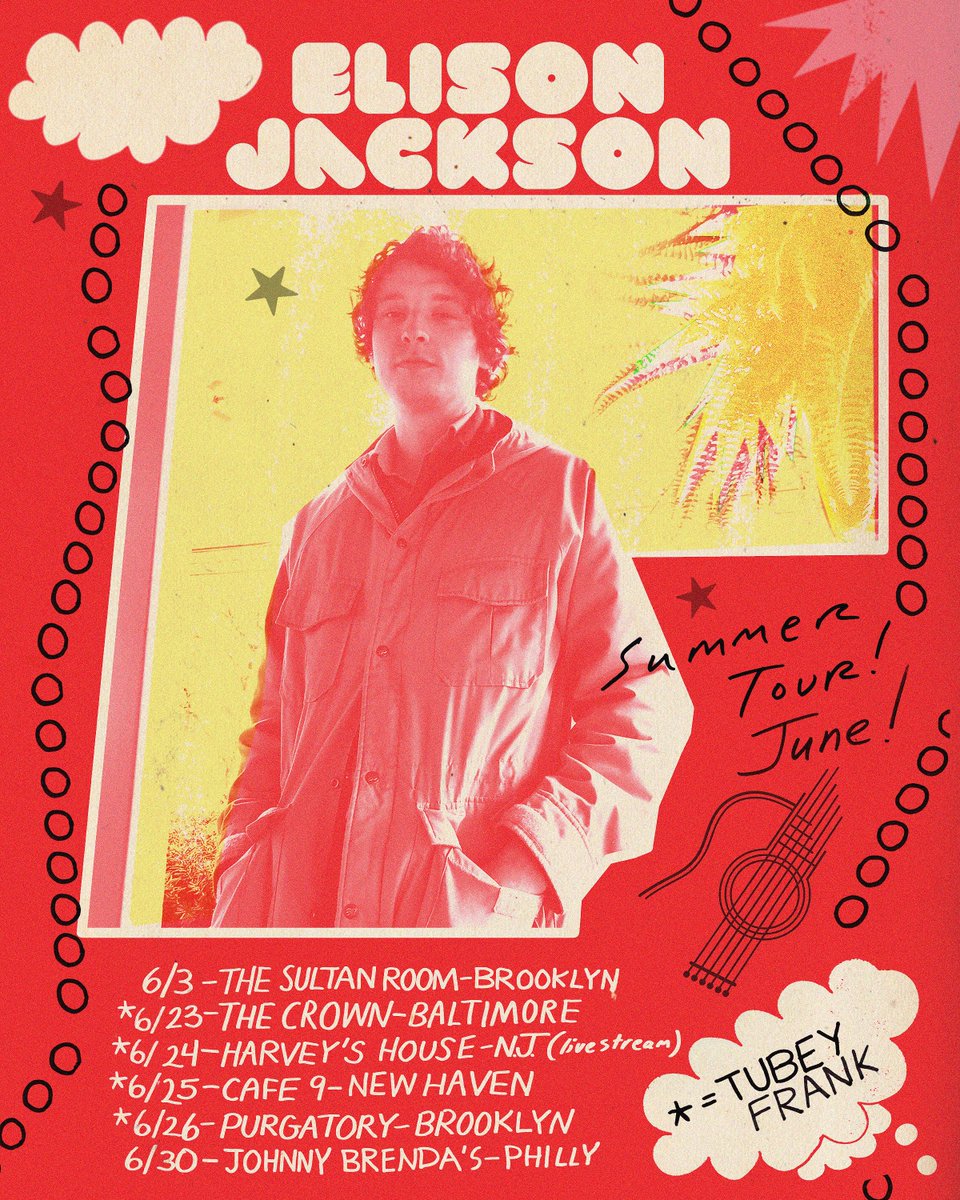 ElisonJacksonCT's tweet photo. June shows in the Northeast! https://t.co/4oAuqPDBIT