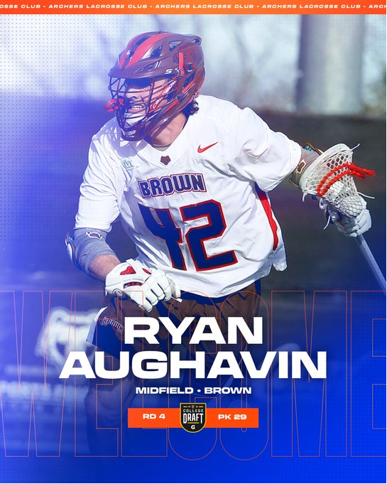 NSVikingSports's tweet photo. Congratulations NS Alum Ryan Aughavin '17-selected by the Archers of the PLL(Professional Lacrosse League) with the 29th pick of the 2022 Draft.Ryan, a Senior at Brown  will complete in the 1st round of the NCAA playoffs this weekend!
@superdolan56 @drzublionis  @SHELLNORTHSHORE https://t.co/xu8vuVO3Tc