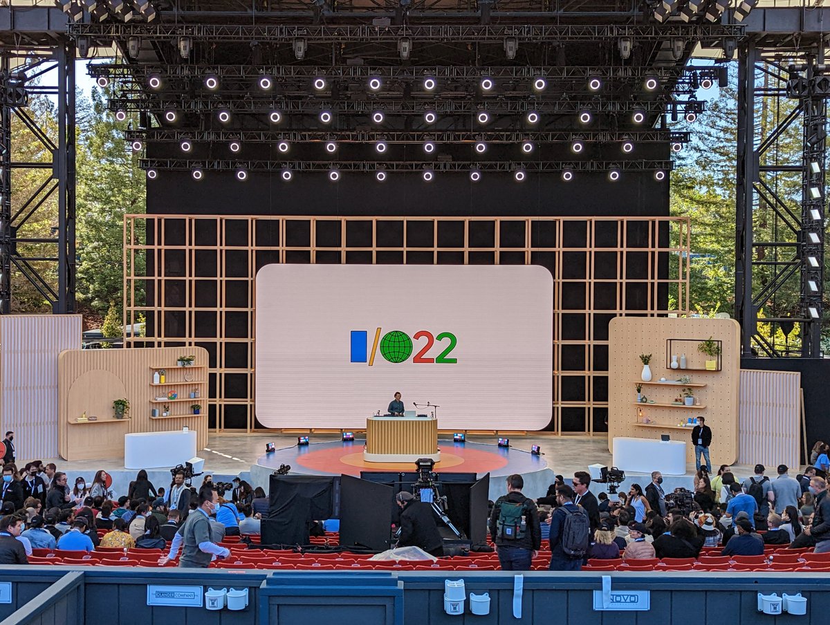 Excited that in-person #GoogleIO is back!