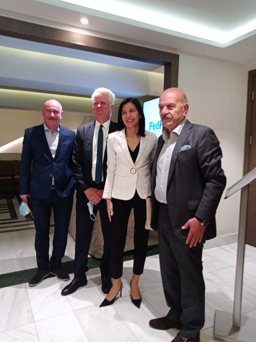 OlympiaAnast's tweet photo. Στην Ημερίδα της Hatta Association με θέμα Re-Ally #Tourism: The Hellenic and European Travel Agents Initiative, με σημαντικούς εκπρόσωπους του τουρισμού της Ευρώπης (#ECTAA, #WTAAA, #ANVR, #SETO) μεταξύ άλλων όπου και απηύθυνα χαιρετισμό. https://t.co/X0KtVZGbKc