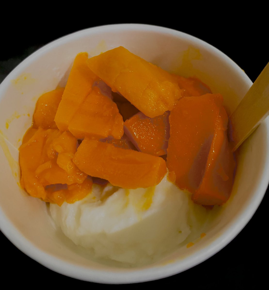 jyotisaysthat's tweet photo. मलई icecream सोबत हापूस आंब्याच्या फोडी खाऊन जेव्हा मन तृप्त होतं, त्यावेळी ओठी एकच गाणं सुचतं - "मला सांगा सुख म्हणजे नक्की काय असतं?" 🥭🍦 🤤😍
.
.
.
#MangoMalaiIcecream #NaturalsIcecream
#summertime
#alphansomango
#Desserts https://t.co/c2ZGRmaTQi
