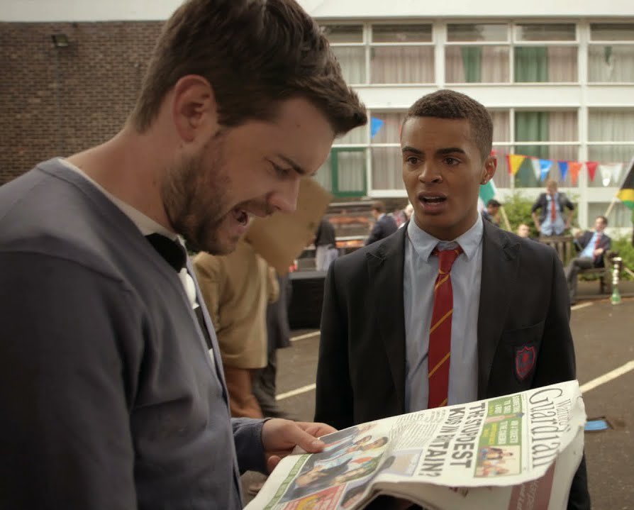 LaytonWilliams's tweet image. Extra extra read all about itttttt... #BadEducation is BACK! And it's Mr Carmichael now thank you 😭👔