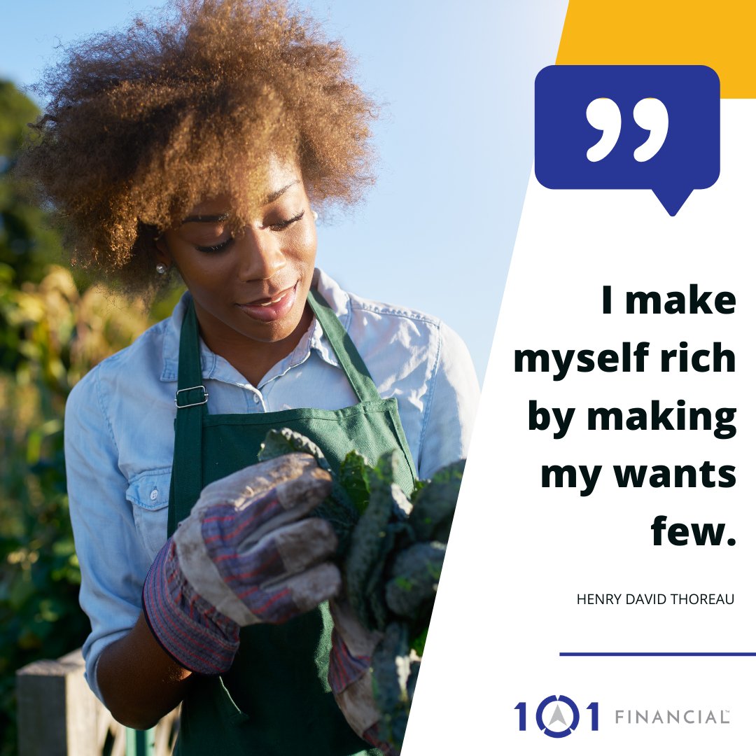 101Financial's tweet photo. The philosopher and author seemed to have his priorities straight. Do you know how to discern between wants and needs? #moneyquotes https://t.co/X7HzMRJOTF