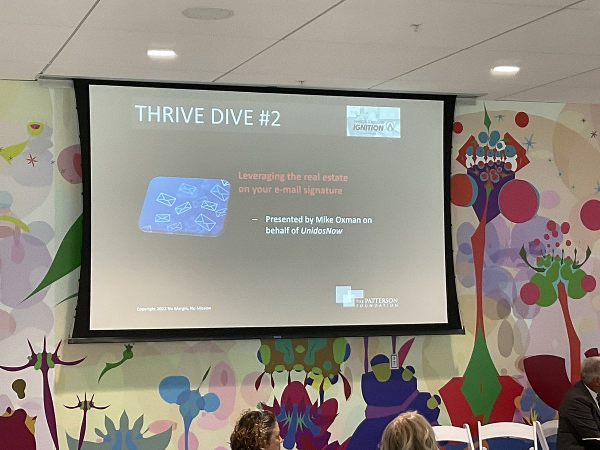 michaelpcorley's tweet photo. Thrive and Dive: 5 minutes to share with others. Thank you @CharPlayers @CharCntyHabitat @LCSarasota @UnidosNow #TPFMarginMission. @ThePattersonFdn https://t.co/c8yw6J9RYX